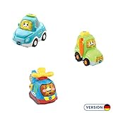 vtech tip tap traktor Reagieren auf die magischen Sensoren der Tut Tut Baby Flitzer Spielsets (separat erhältlich)