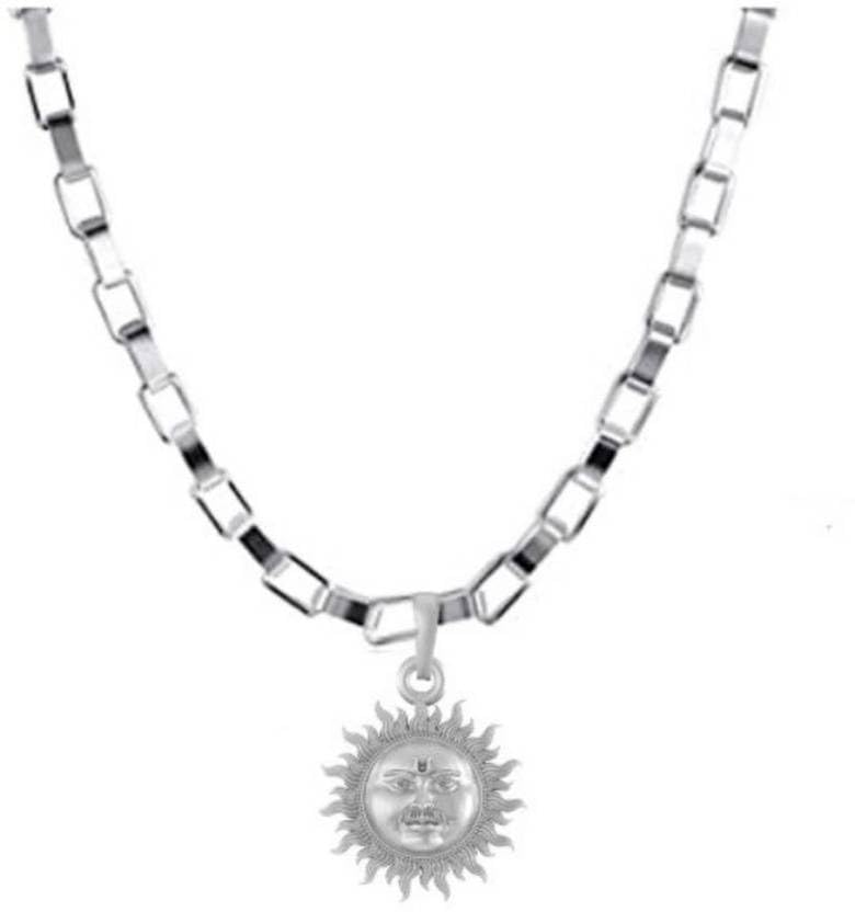 Pendentif dieu divin soleil Mtrolls en argent sterling le cadeau ideal avec chaine venitienne