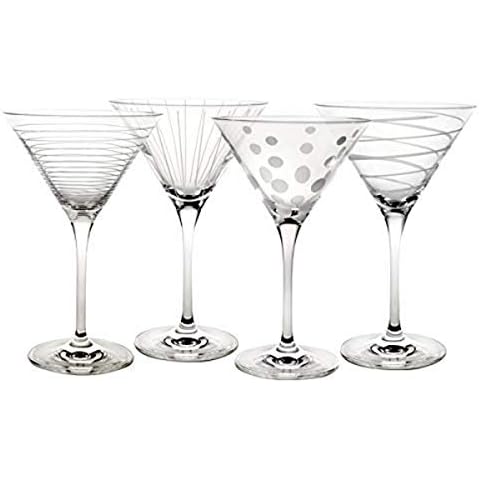MIKASA Cheers Martini Glass Set of 4 Cover