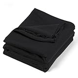 Black Speaker Grill Cloth, 67x20 Inch Speaker Fabric, Speakers Cloth for Home/Stage Speakers, Vintage Carpet Subwoofer, Audio and KTV Boxes (Black Mesh Fabric)