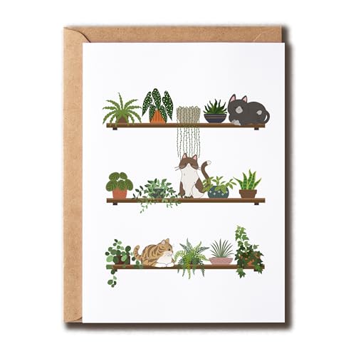 NSLDesigns Funny Plant Card