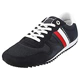 Genuine Product Tommy Hilfiger Herren Essential MESH Runner Sneaker, Blau (Desert Sky Dw5), 40 EU