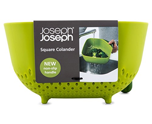 JOSEPH JOSEPH Square Colander Medium Green, 1 EA