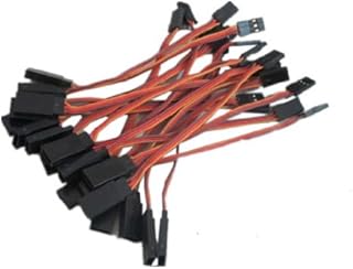 Hobbypower 10cm Male to Female Jr Plug Rc Servo Extension Lead Wire Cable(Pack of 20pcs)