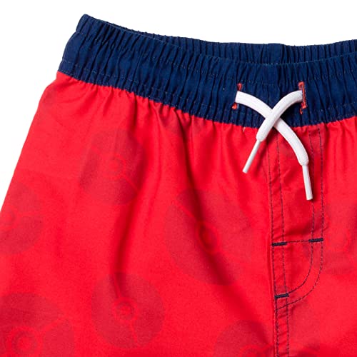Pokemon Pikachu Big Boys Swim Trunks Bathing Suit Red 8 #TOP3