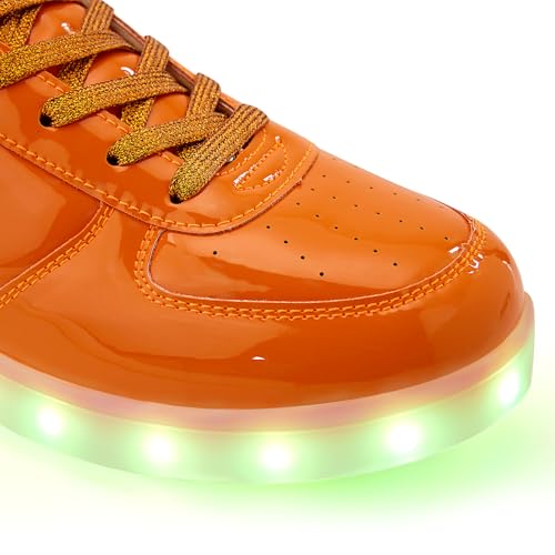 Image of Unisex LED Shoes - Fashion Light Up Sneakers, Breathable USB Charging Glowing Luminous LED Shoes for Men Women