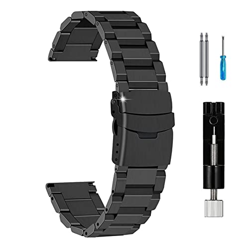 [JUSUTEK] lC voh B|  18mm/20mm/22mm/23mm/24mm/25mmXeX 316lXeX YrvU[xg,NH[cv/@Bv/X}[gEHb` xg ^xg (24MM, )