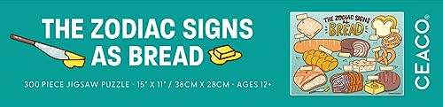 Ceaco – Bread Zodiac - 300 Piece Jigsaw Space Saver Puzzle – Puzzles for Smaller Spaces and Surfaces by CEACO - Image 9
