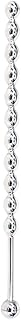 Elite Stainless Steel Beads Urethral Sounds Plug, Large