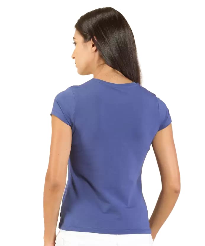 Image of Lyra Women's Cotton Regular Fit T-Shirt