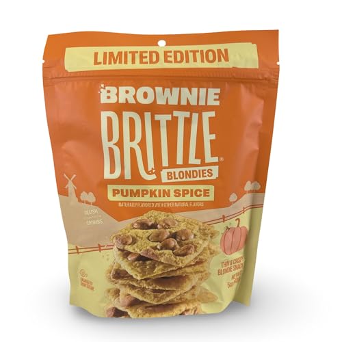 Brownie Brittle Pumpkin Spice Brownie Brittle, 5 Ounce, 6 Per