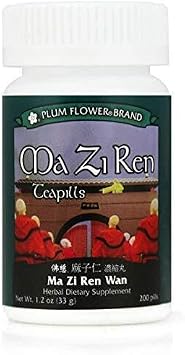Ma Zi Ren Teapills Ma Zi Ren Wan, 200 ct, Plum Flower