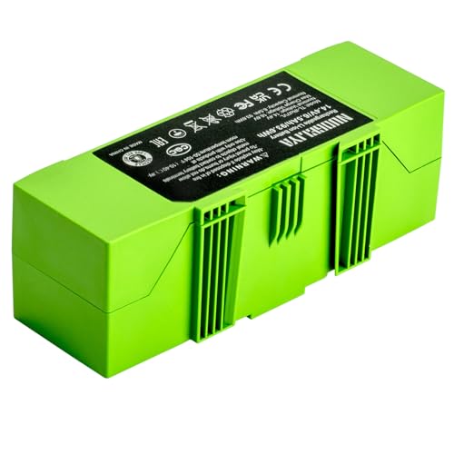 Ersatz für iRobot Roomba e und i Series i7+ i7 7150 7550 i7550 Staubsauger 14,4V 6500mAh Li-Ion Ersatzakku
