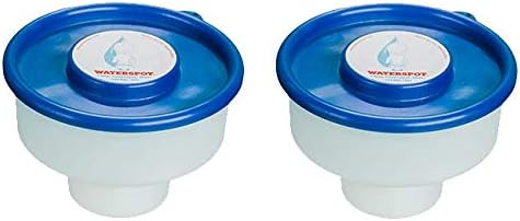 Pet Waterspot Travel Dog Bowl Fits Cupholder Large - 2 Pack (Both Blue)