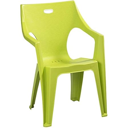 Amazon イタリア製 ガーデンチェア イス 4脚セット アンジェロ Fbc ブラック 7232 4 x4 58 54 80cm 軽量 スタッキング可能 ガーデンチェア ベンチ