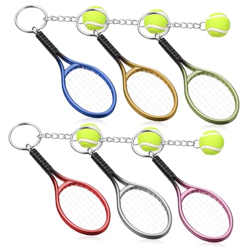 Porte-clés raquette de tennis par 24, le cadeau idéal pour club et tournoi