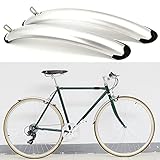 pchmodel Fahrräder Rennrad Kotflügel Fixed Gear Fahrrad Retro Fahrrad Kotflügel City Fahrrad Kotflügel Schwarz Silber Fahrrad Schutzbleche