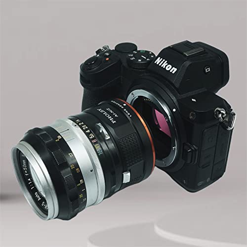 Image of PHOLSY FTZ Lens Adapter for Nikkor AI /F /AIS /AF /AF-I /AF-S Lens Compatible with Nikon F Lens to Nikon Z Mount Camera Body Compatible with Nikon Z fc, Z30, Z9, Z6 II, Z7 II, Z6, Z7, Z5, Z50