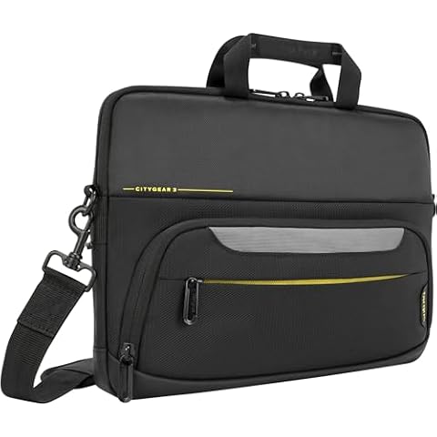 Targus CityGear Pokrowiec ochronny na laptopa z wyściełanym dopasowaniem do laptopa 13,3 cala, czarny (TSS866GL)