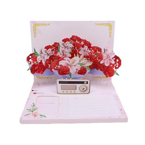 Sculptures de fleurs 3D exquises en papier découpé d'art - 3