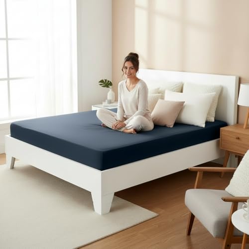 Caleffi Lenzuola Matrimoniale con Angoli 180x200, Lenzuola Matrimoniali in Morbida Microfibra – Lenzuolo Con Angoli Elasticizzati per Letto Matrimoniale, Lenzuolo Sotto Angoli Matrimoniale