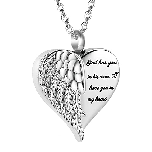 Collier urne funéraire en argent pour garder les cendres de vos proches