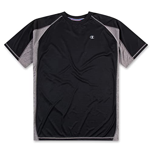 Champion Big And Tall Dry-Fit T-Shirts For Men Short Sleeve Workout Shirt #TOP11