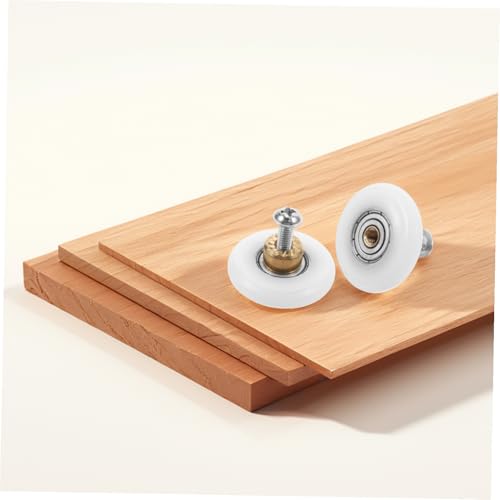 Rodillos para puertas de ducha resistentes con rodamientos planos duraderos 6