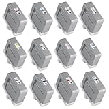 Canon PFI-1300 330ml Pigment Ink Tank for imagePROGRAF Large Format Printers - Includes Matte/Photo Black, Cyan, Magenta, Yellow, Photo Cyan, Photo Magenta, Gray, Photo Gray, Red, Blue, Chroma Opt