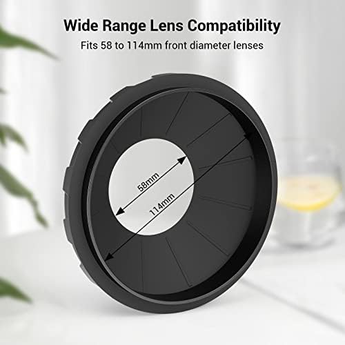 SMALLRIG Silicone Donut with 114mm Rear Opening, Support 58mm-114mm Lenses, Only for SmallRig Matte Box 2660 - 3409