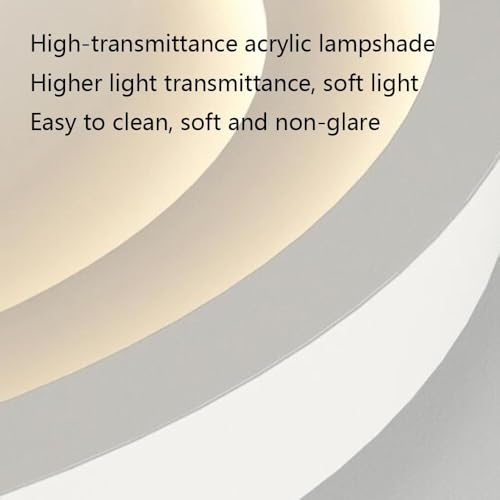 Plafonnier LED 40cm tricolore dimmable design rond moderne - 7