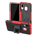Produktbild betterfon | Outdoor Handy Tasche Hybrid Case Schutz Hülle Panzer TPU Silikon Hard Cover Bumper für Samsung Galaxy A40 SM-A405 Rot