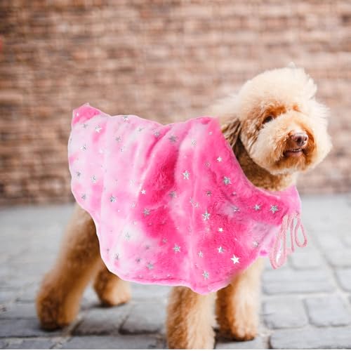 Disfraz capa navideña para perro y gato tamaño S miniatura 5