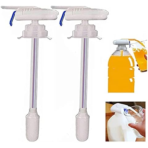 2pack Automatic Drink Dispenser, Modern Plastic Milk Juice Dispenser, Spill Proof as seen on TV Beverage Dispenser for Home Kitchen Party Wedding Decoration Outdoor Cover