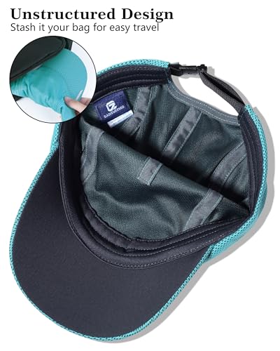 Image of GADIEMKENSD Running Hat Performance Mesh Hat, Excellent Ventilation, Lightweight, Reflective Design, Anti-Glare