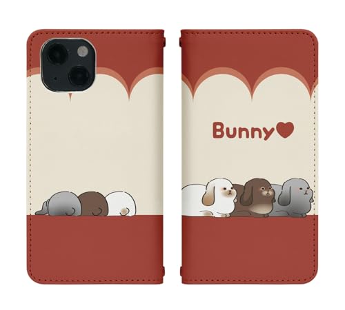 iPhone 6s Plus �p �P�[�X �x���g�Ȃ� �蒠�^ �J�o�[ �X�}�z�P�[�X bn990(W) ���� �A�j�}�� �E�T�M ���r�b�g �o�j�[ rabbit bunny ���킢�� �C���X�g �J���t��