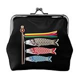 がま口財布 鯉のぼり 和風 和柄 ミニ財布 レディース 小銭入れ 大容量 小物収納 カード入れ 多機能 おしゃれ 携帯便利 プレゼント