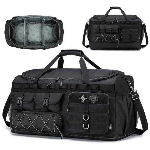 SPAHER 80-100L Bolsa Viaje Deporte Grande Expandible Bolso Impermeable