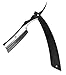 Straight Razor Shave Ready Hand Made Sharpened Vintage Wood Handle Steel Blade - Kingsland Shaving Co. - Professional Barber Approved Cut Throat Honed Straight Edge Blade Shaving Kit