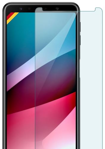 moex Schutzfolie für Samsung Galaxy A7 (2018) Glas 9H Festigkeit, gehärtetes Schutzglas, Panzer Schutz Glas Bildschirmschutz Folie, kompatibel mit jeder Handy Hülle, ShockProtect 2 Stück