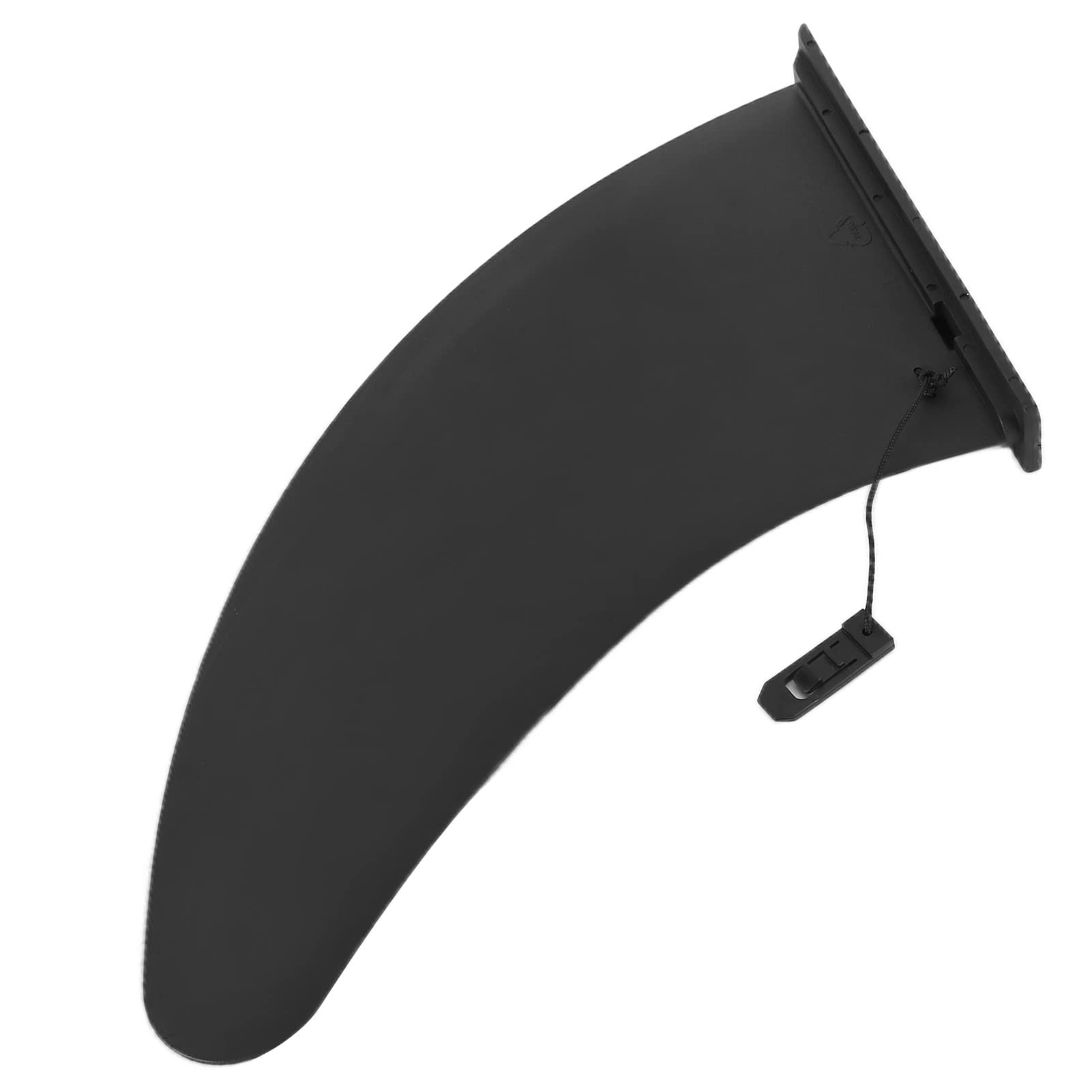 Pinna Rimovibile, 11in Surf Pinna Tipo Presa Fissa in PVC Stabilizzatore Centrale Nero Pagaia per Tavola Surf Longboard