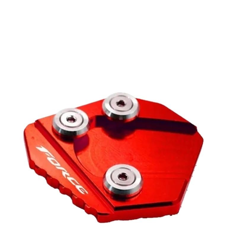 Plaque de support béquille moto FORCE155 pour stationner sereinement en ville et sur herbe