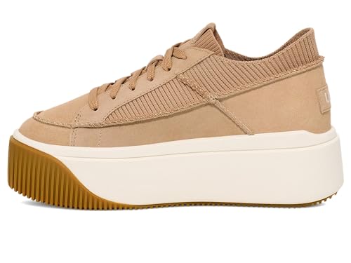 UGG Women's Ez-Duzzit Lace Sneaker, Sand, 8