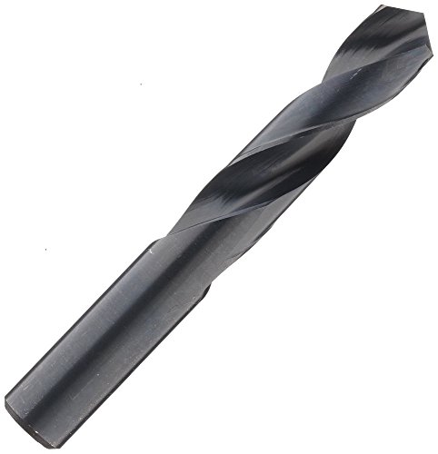 GUHRING 9002230052200 3xD Series 223 HSS Stub Length Drill, External Coolant, 118 Degree Split Point, Steam Oxide Finish, Number 5 #1