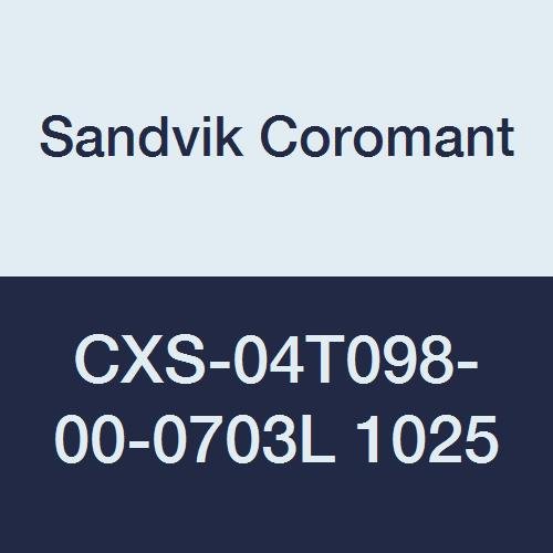 Outil Coroturn Sandvik Coromant CXS-04T098-00-0703L 1025 en carbure de tungstène monobloc pour tournage