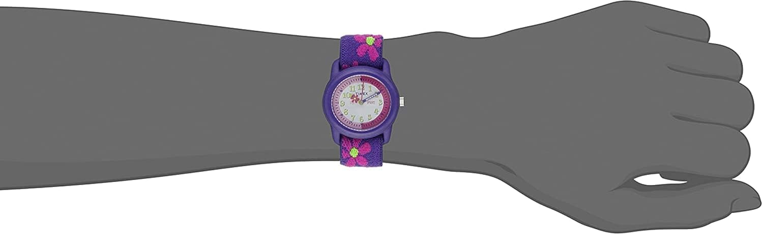 Timex Kid's Analog 29 mm Elastic Fabric Strap Watch T89022 : Clothing, Shoes & Jewelry