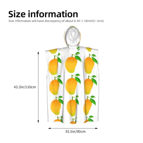 Poncho serviette microfibre à capuche pour se changer sur la plage