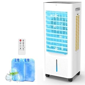 冷風機 強力 冷風扇8L静音 熱中症対策 新品未使用 未開封 Amazon | 冷風機 冷風扇 冷風扇風機 強力 大容量 8L水タンク 3