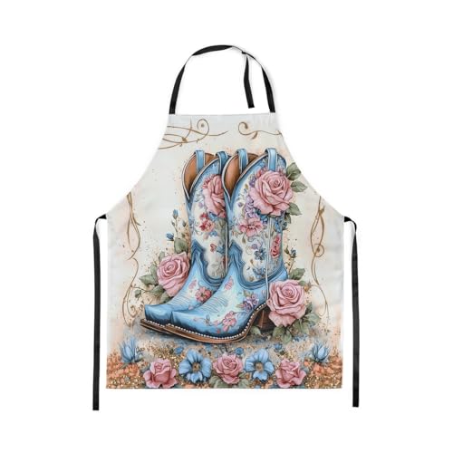Tablier réglable pour femme Manfei fluide et sans poche pour la pâtisserie