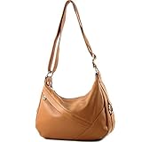 Außenmaße der Tasche ca.: Länge 25 cm (am Boden gemessen) 36 cm (liegend an der längsten Stelle gemessen) x Breite 12 cm x Höhe 22 cm | Länge Schultergurt ca.: von 63 - 118 cm verstellbar (nicht abnehmbar) | Gewicht ca.: 680 g